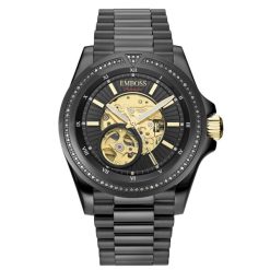 שעון לגבר EMBOSS Premier Skeleton