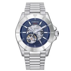 שעון לגבר EMBOSS Premier Skeleton